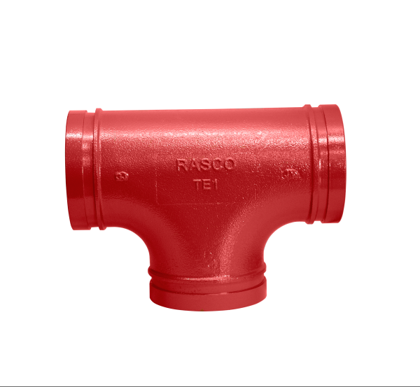 Product image for TE1 Grooved Tee Standard Radius